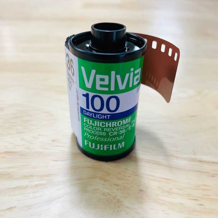 Fuji Velvia 100 35mm - 36 Exp - Expired 01-2019 - Refrigerated - Each Roll