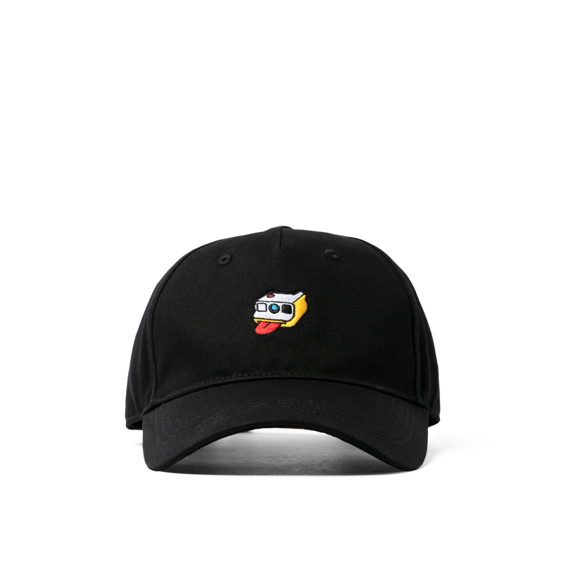 Polaroid Go Dad Hat - Retro Embroidered Cotton Logo Cap