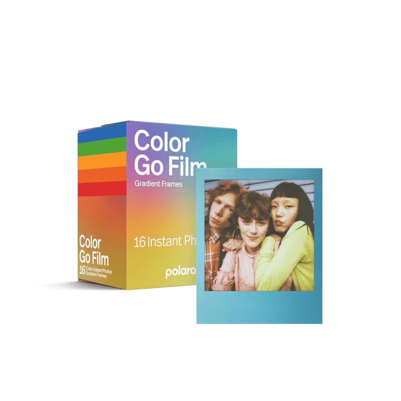 Polaroid Go Color Film Double Pack - Gradient Frames (16 Photos)