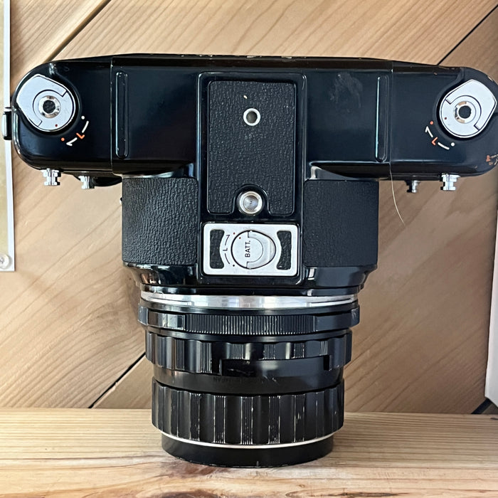 Pentax 6x7 561597 with 105mm f/2.4 Lens, Metered Prism.