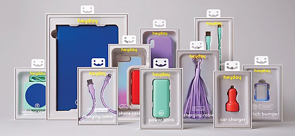 HeyDay Item - Holiday Deal Stocking Stuffer - Hey Day Brand - Case, Charger, Strap, Keychain