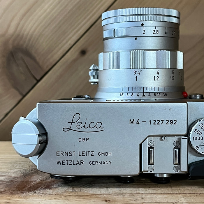 Leica M4 w/50mm f/2 Summicron Used Rangefinder (7292)