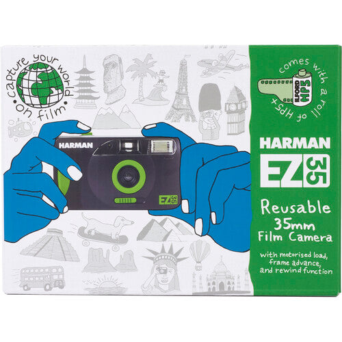 Harman EZ-35 Reusable 35mm Film Camera - Includes HP5 Film