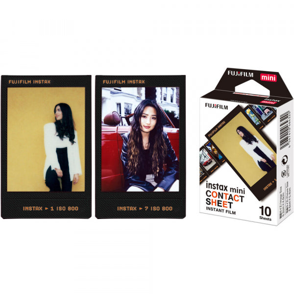 Fuji Instax Mini Contact Sheet Color Film - 10 sheets