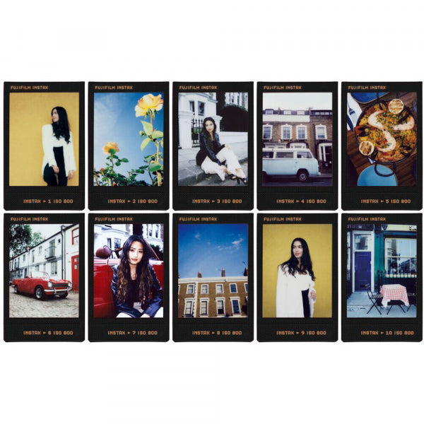 Fuji Instax Mini Contact Sheet Color Film - 10 sheets
