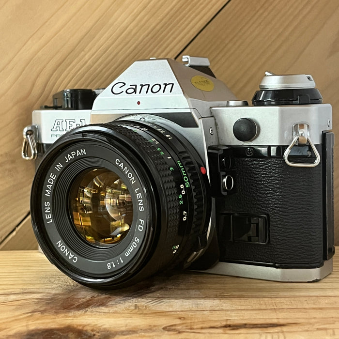 Canon AE-1 Program W/ 50mm 1.8 FD Lens (5144)