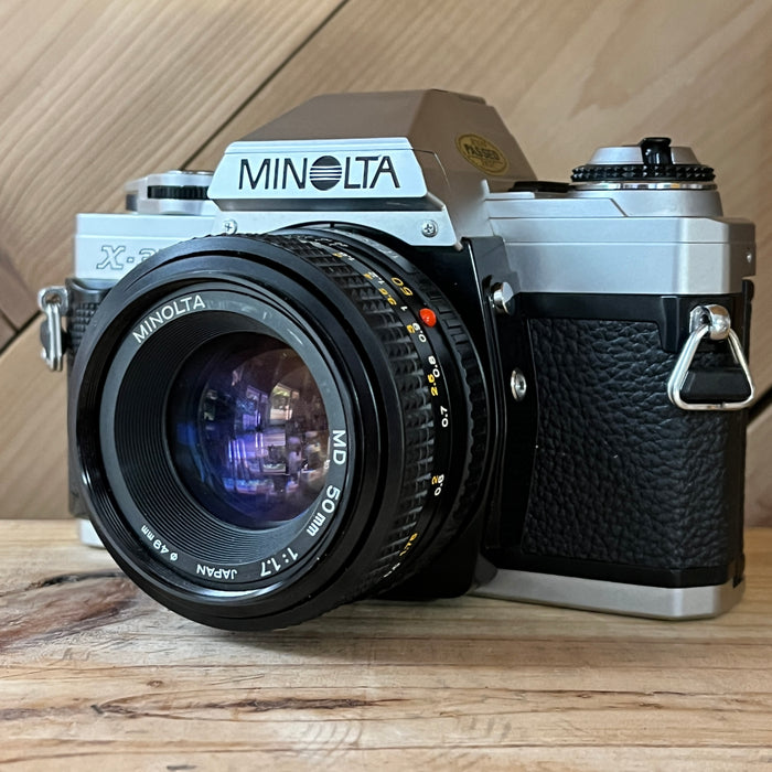 Minolta X-370 with Minolta 50mm F/1.7 Lens (8194)