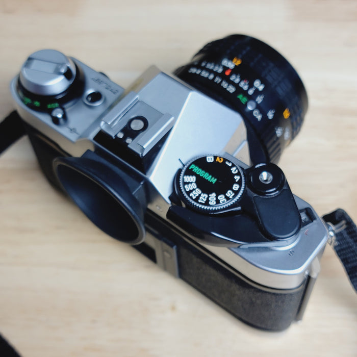 Canon AE-1 Program with 28mm f/2.8 Jagar lens