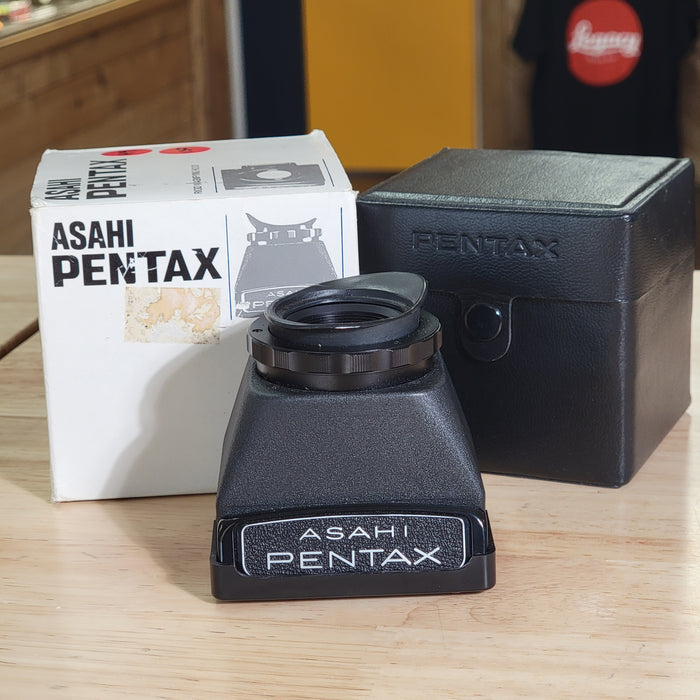 Asahi Pentax 6x7  Rigid Hood Finder - With Hard Case