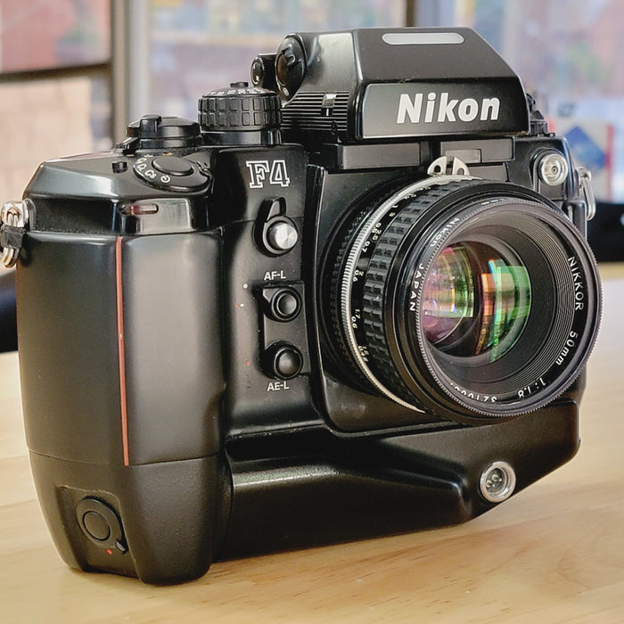 Nikon F4 with Nikkor 50mm f/1.8 AIS Lens