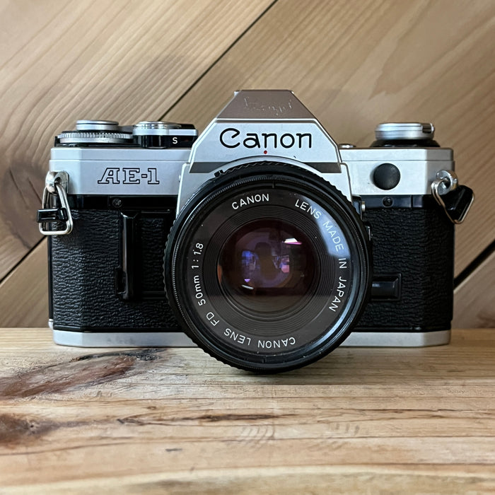 Canon A-1 SLR with FD 50mm f/1.8 (0823)