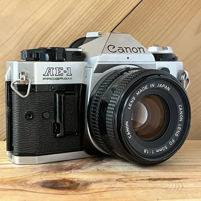 Canon AE-1 Program W/ 50mm 1.8 FD Lens (9288)