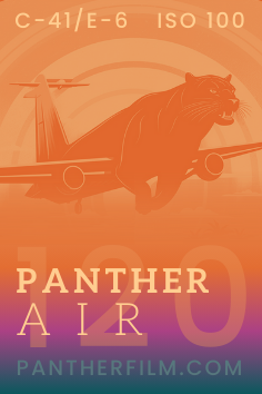 Panther Air 100 ISO 100 120 Color Film - Medium Format