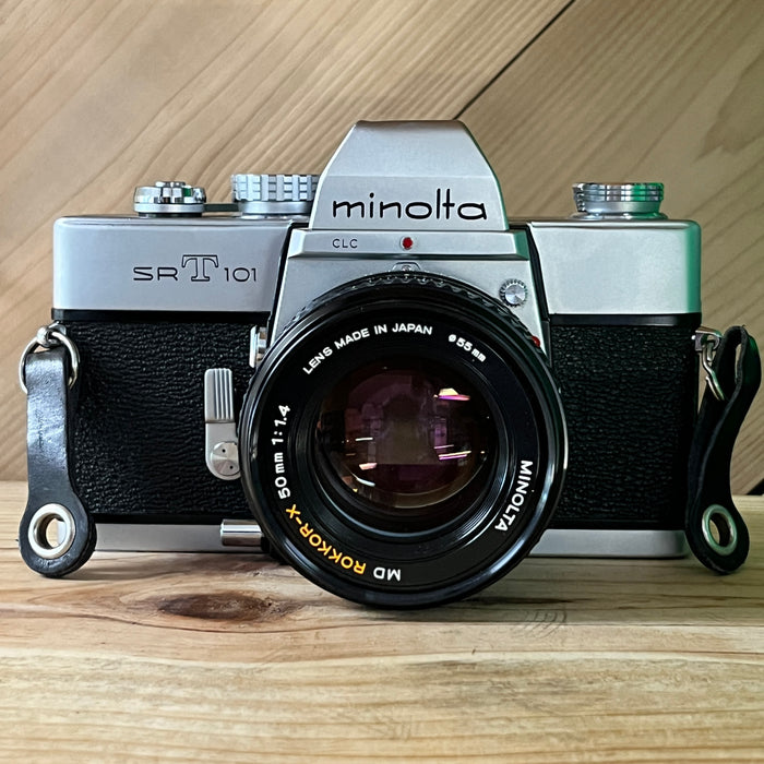 Minolta SRT101 with Rokkor-X 50mm 1.4