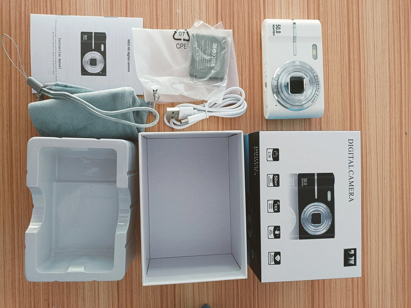 Legacy Mini Digital Camera HD 1080P 16x Zoom - Retro Starter Point and Shoot - Small 32GB SD Card - Beginner Friendly