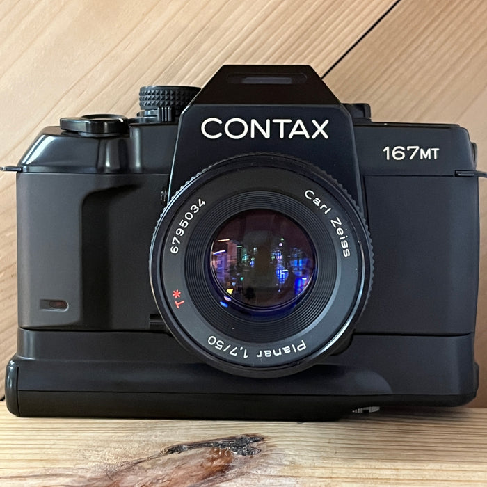 Contax 167 MT 35mm SLR W/50mm 1.7 lens (2601)