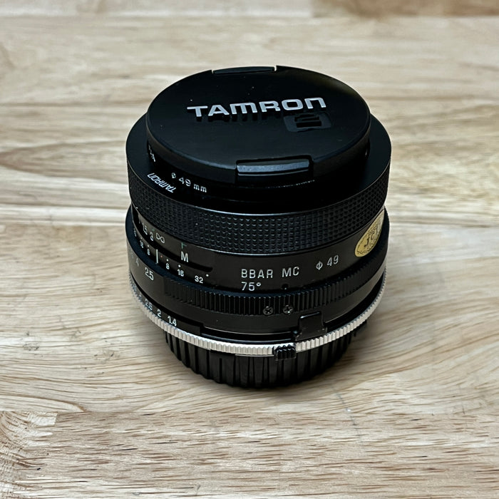 Tamron 28mm f2.5 Adaptall 2 02B Lens, Minolta MD Mount (9758)