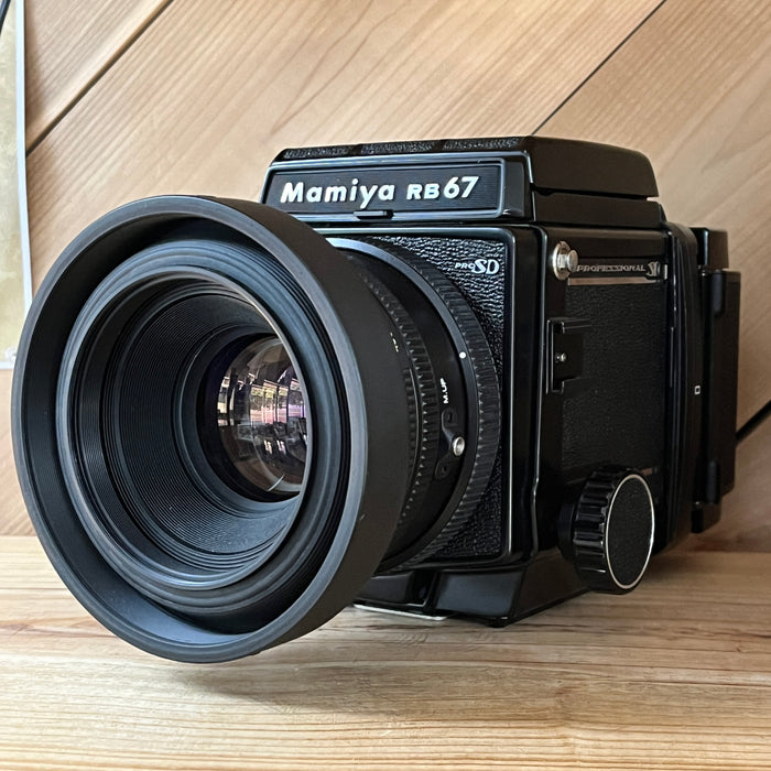 Mamiya RB67 Professional SD with 2 Lenses, waist level viewfinder