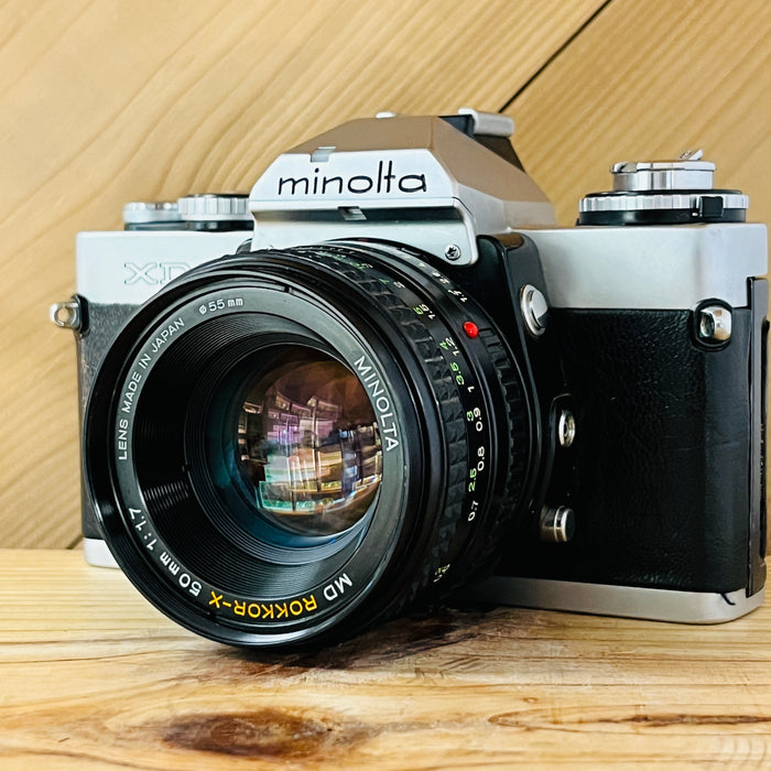 Minolta XD11 “poor man’s Leica” w/50mm 1.7f