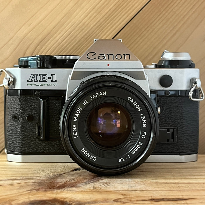 Canon AE-1 Program W/ 50mm 1.8 FD Lens (5144)