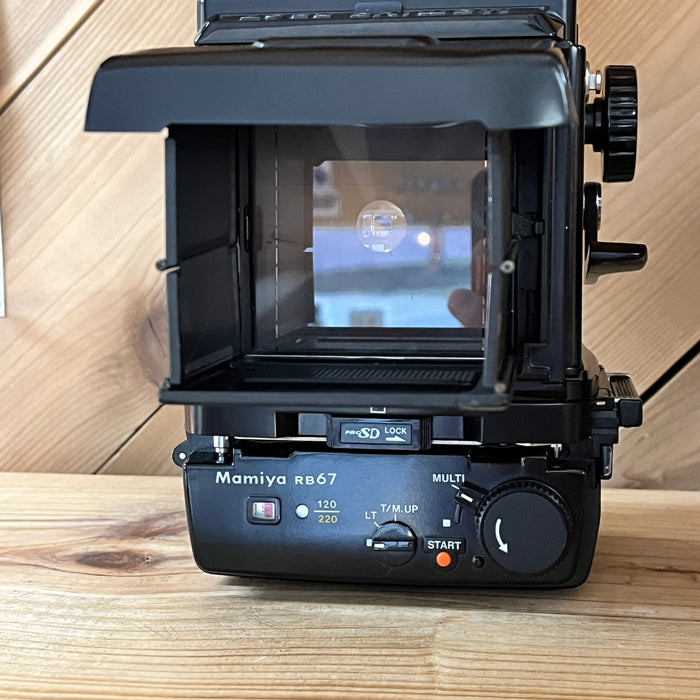 Mamiya RB67 Professional SD with 2 Lenses, waist level viewfinder