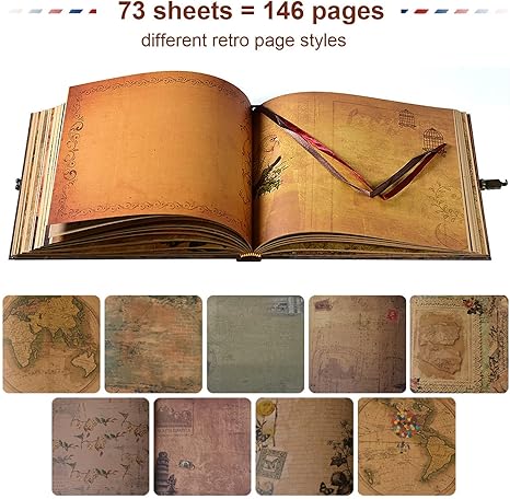 Our Adventure Book Travel Diary Photo Book - Scrapbook - Photo