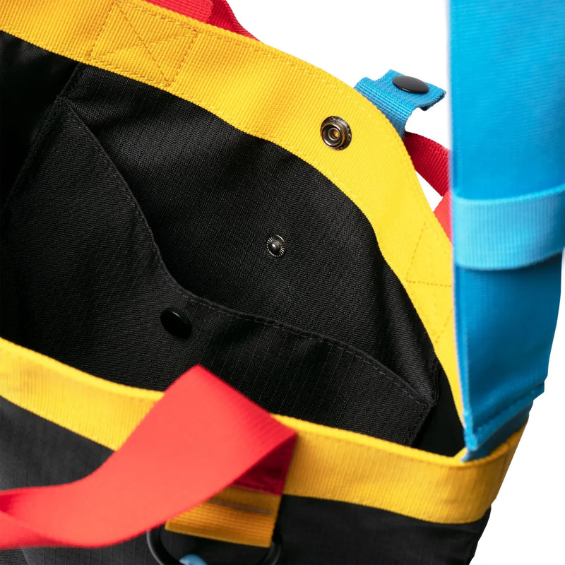 Ripstop Tote Bag by Polaroid - Shoulder Strap Adjustable Bag - Tote Camera Essentials Bag - Black Multicolor (6302)