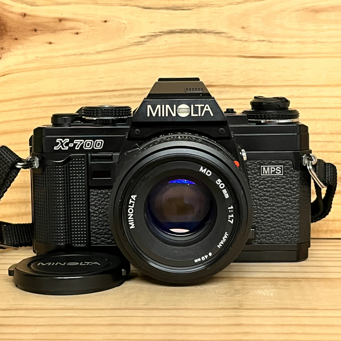 Minolta X-700 SLR 35mm Film Camera w/ 50mm f/1.7