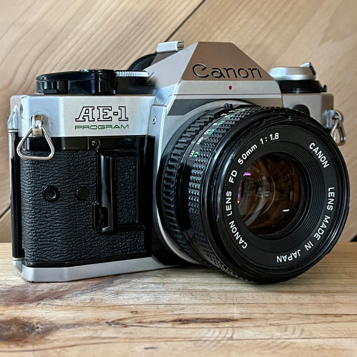 Canon AE-1 Program W/ 50mm 1.8 FD Lens (5170)