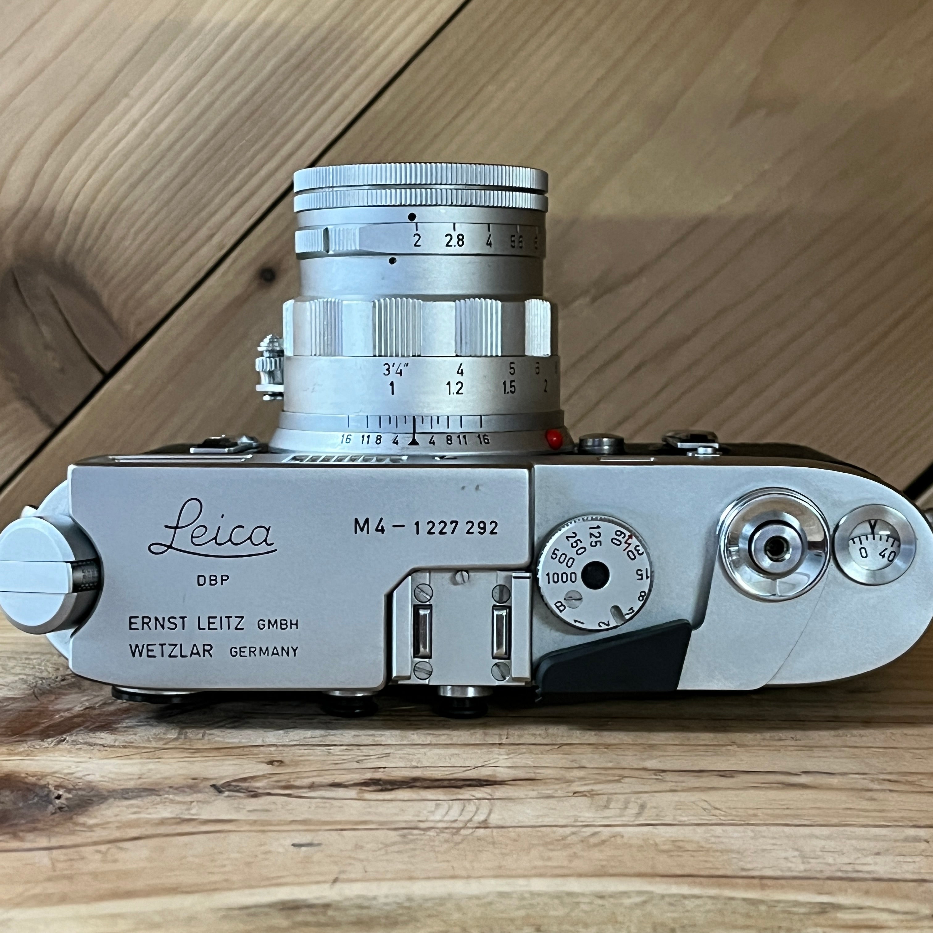 Leica M4 w/50mm f/2 Summicron Used Rangefinder (7292) — Legacy
