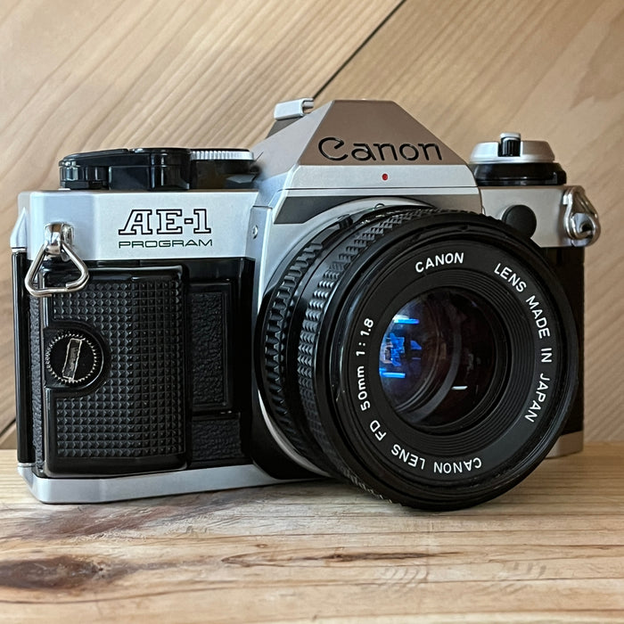 Canon AE-1 Program w/50mm 1.8 Lens (7698)