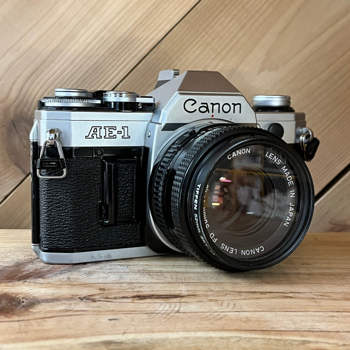 Canon A-1 SLR with FD 50mm f/1.8 (0823)