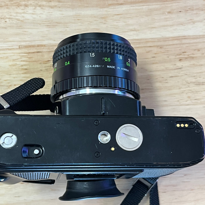 Minolta X-700 w/28mm 2.8 prospec lens
