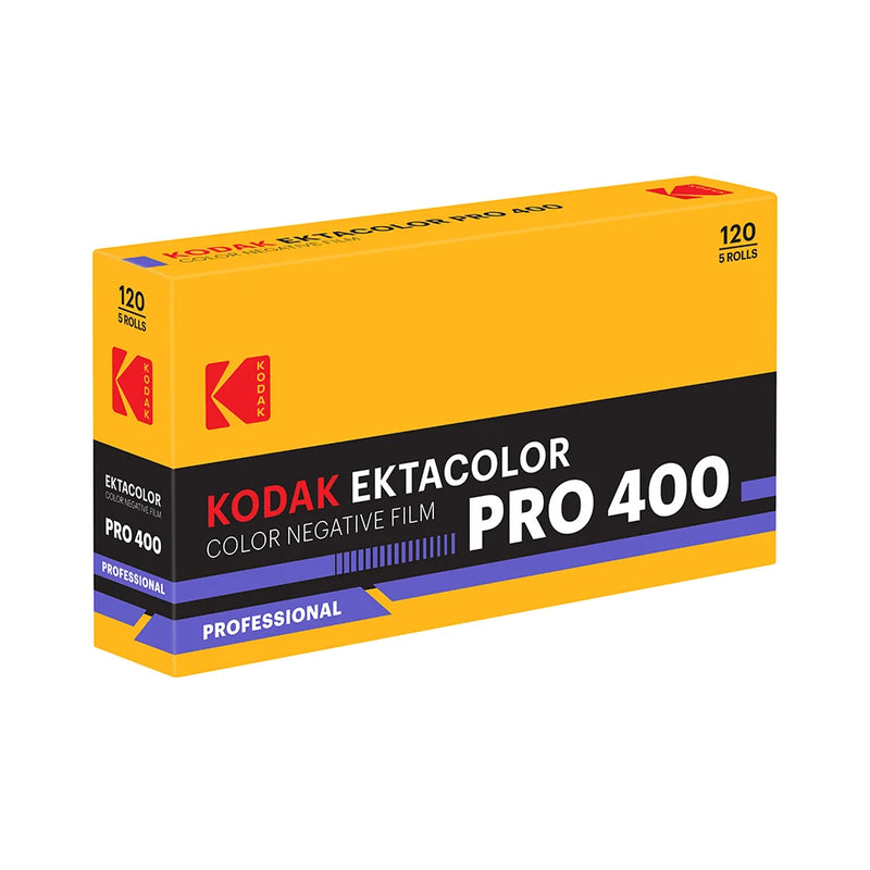 Kodak Ektacolor Pro 400 ISO 400 120 Color Film - Medium Format Professional C-41 (New Portra - Single Roll)