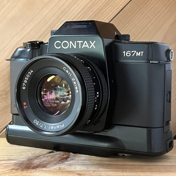 Contax 167 MT 35mm SLR W/50mm 1.7 lens (2601)