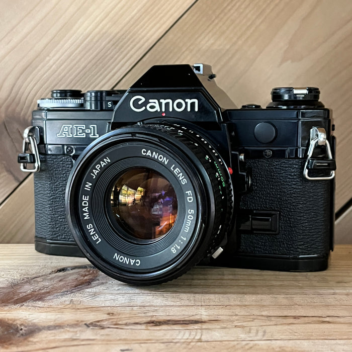 Canon A-1 SLR with FD 50mm f/1.8 Body (1909)