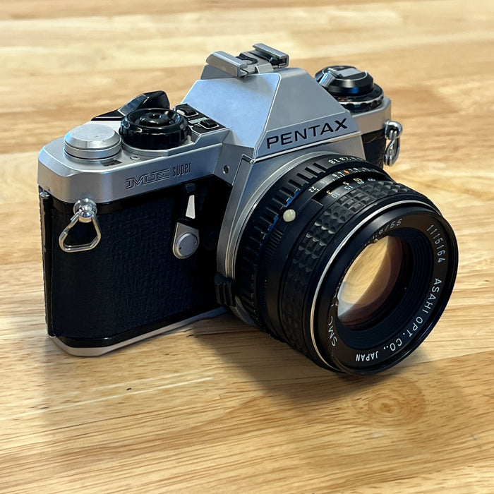 Pentax ME Super 35mm with 55mm f/1.8 Lens