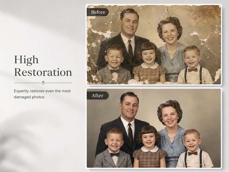 Photo Restoration Service