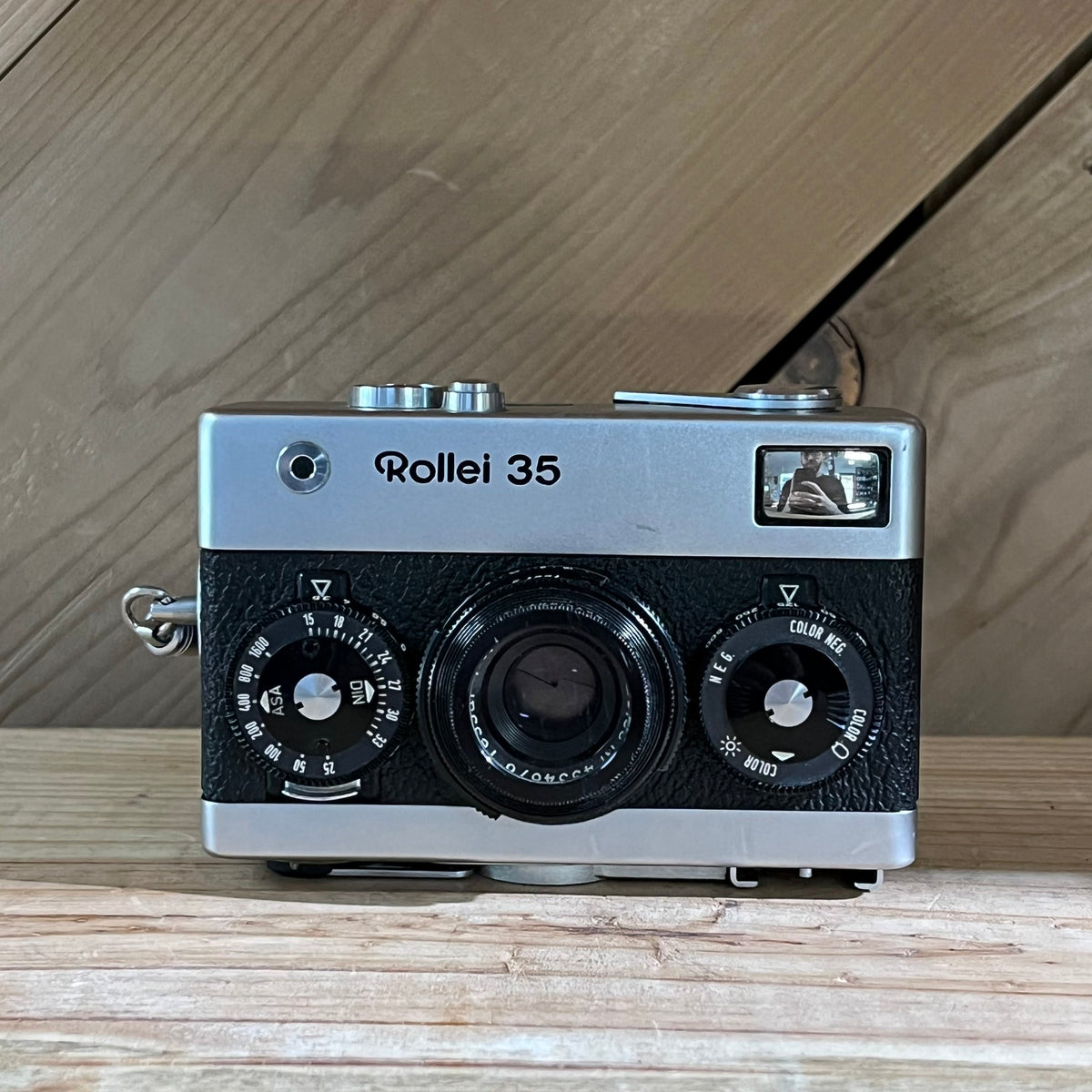Rollei 35 Silver 35mm Film Camera with 40mm f/3.5 Carl Zeiss