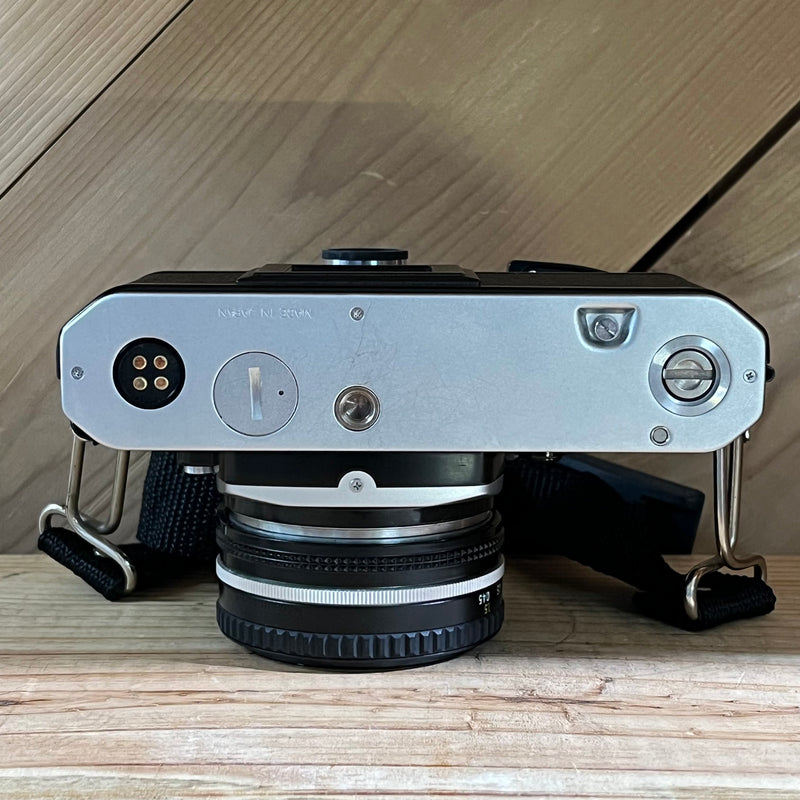 Nikon FM2 35mm SLR Film Camera with 50mm f/1.8 Nikkor Lens (Silver Body) (N 8410464)