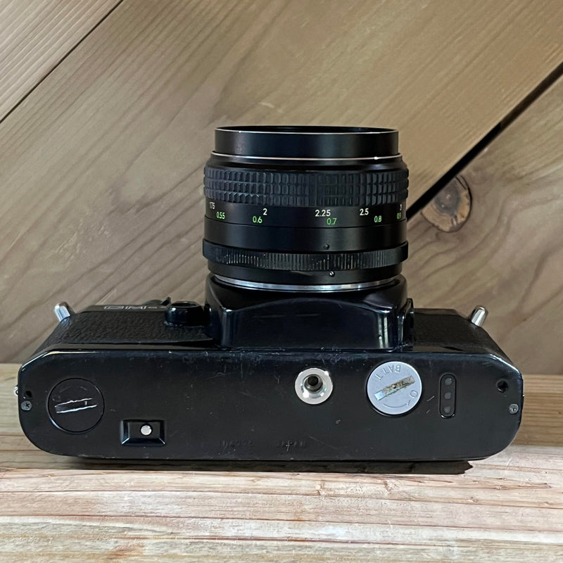 Chinon CM-1 35mm SLR Film Camera with 55mm f/1.7 Lens (088)