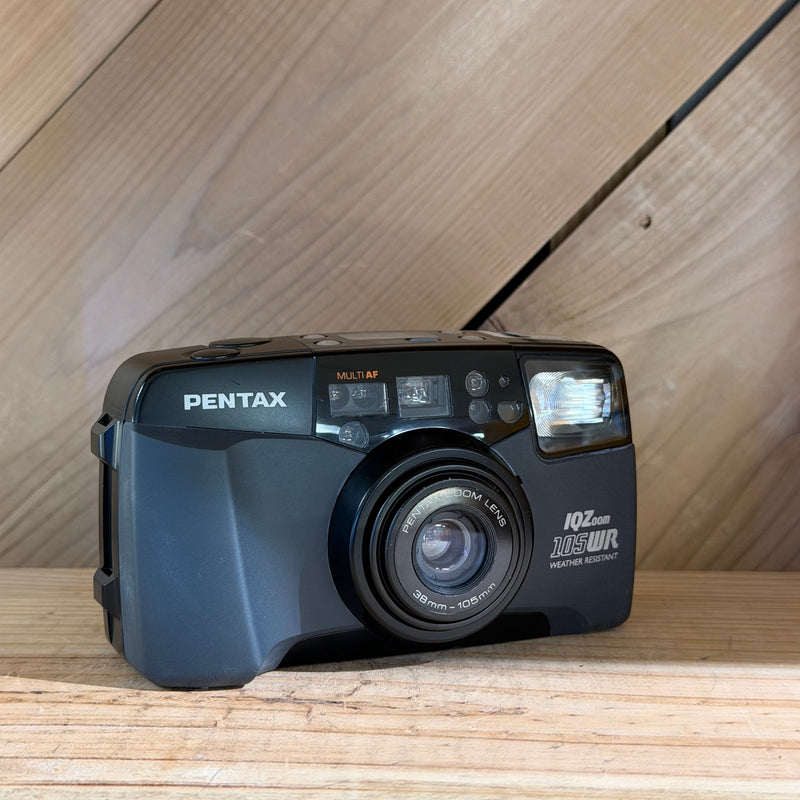 Pentax IQZoom 105WR Weather Resistant 35mm Point & Shoot Film Camera (2086653)