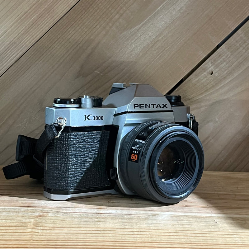 Pentax K1000 35mm SLR w/ SMC Pentax 50mm f/1.4 Lens (5518083)