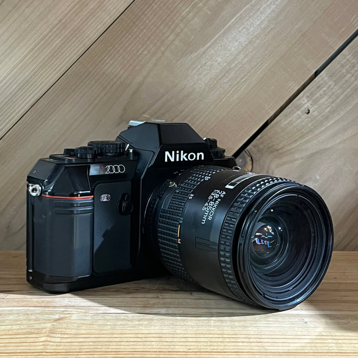 Nikon N2000 35mm SLR w/ AF Nikkor 28-85mm f/3.5-4.5 Lens (2526751)