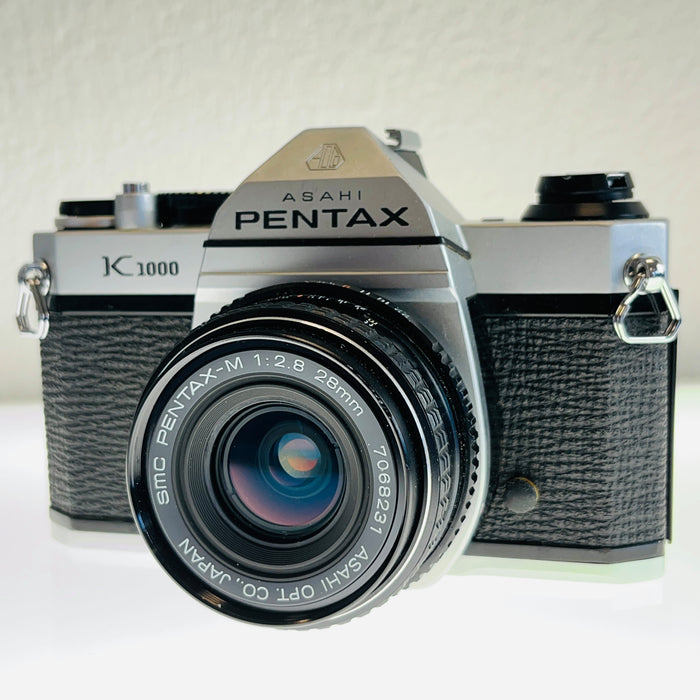 Asahi Pentax K1000 35mm with 28mm f/2.8 S#7567925