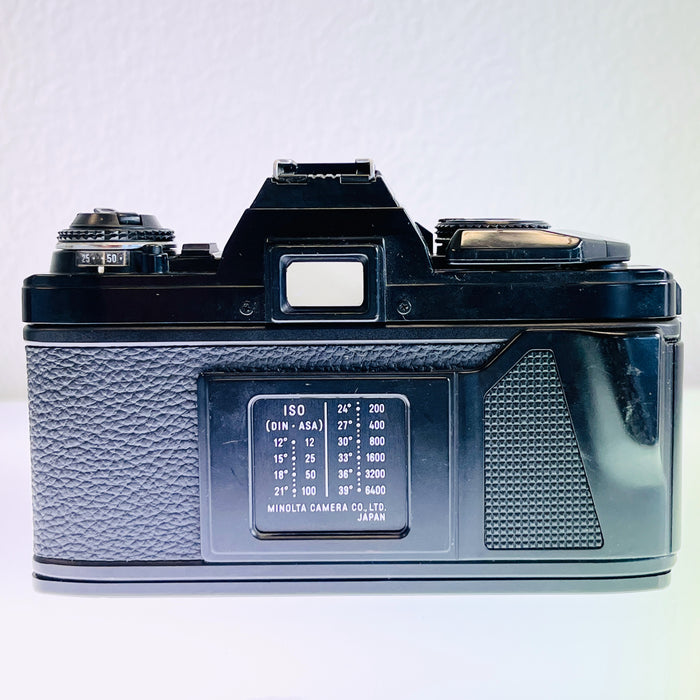 Minolta X-570 SLR with 45mm f/2 lens S#9097635