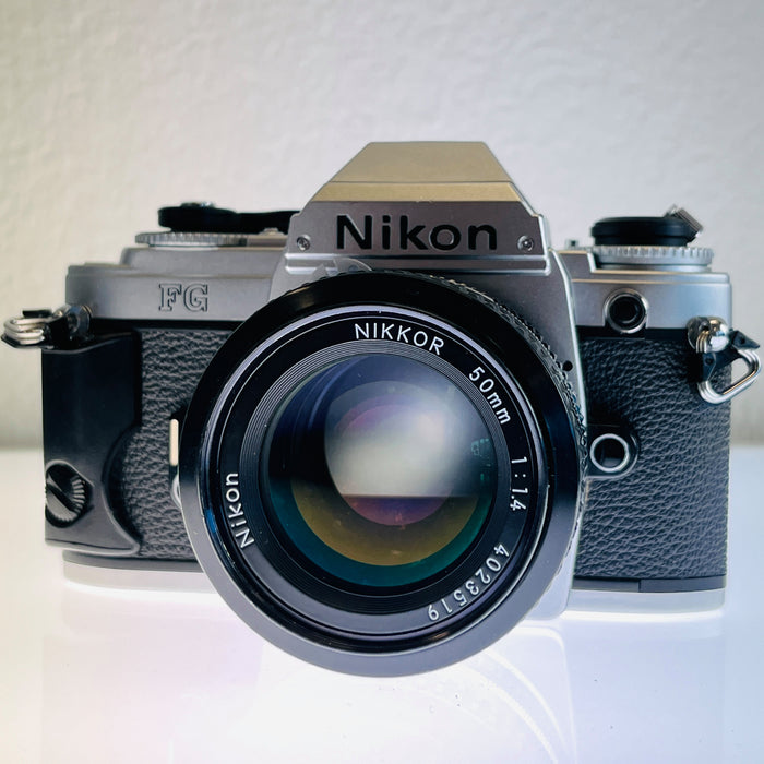 Nikon FG W/ 50mm Nikkor 1.4Lens S#9004881