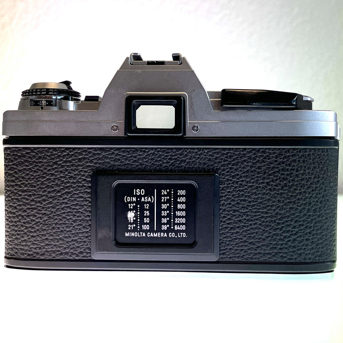 Minolta X-370 with Minolta MC Rokkor PF 55mm F/1.7 Lens S#8327058