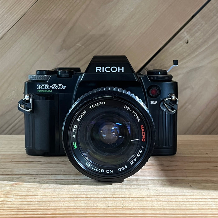 Ricoh KR-30SP Program 35mm Film Camera w/ 28-70mm f/3.5-4.5 Macro Lens (328494)