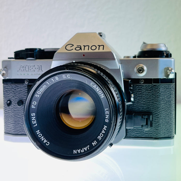 Canon AE-1 Program with Canon 50mm f/1.8 S#2962158